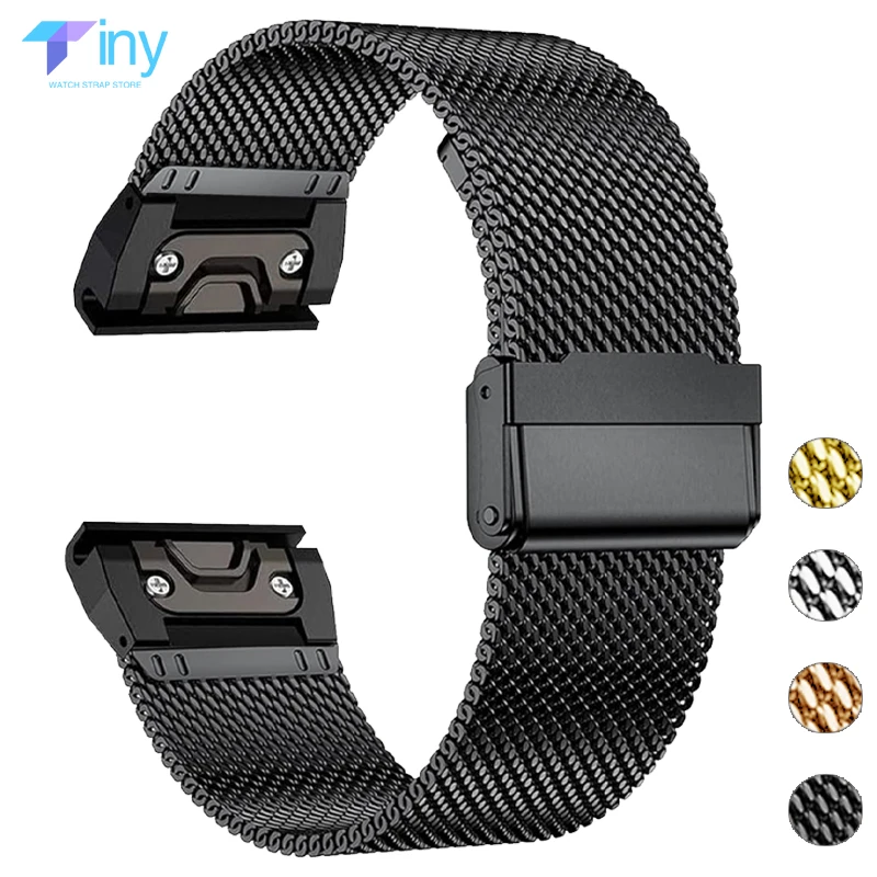 NotoCity Cinturino per Garmin Fenix 3/Fenix 3 HR/5X/Fenix 5X Plus/Fenix 6X/Fenix 6X PRO, 26mm Cinturino di Ricambio in Silicone, Braccialetto Quick-Fit (Viola
