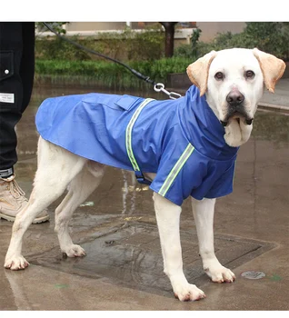 Waterproof Reflective Dog Raincoat 11