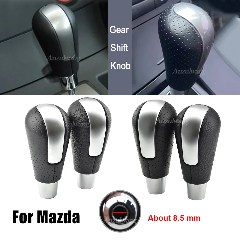 

Gear Shift Knob Comfortable Touch Feeling Gearstick Head Replacement Fit for Mazda 6 GG GH Mazda 8 CX-7 MX5 RX8 Mazda 3 BK BL