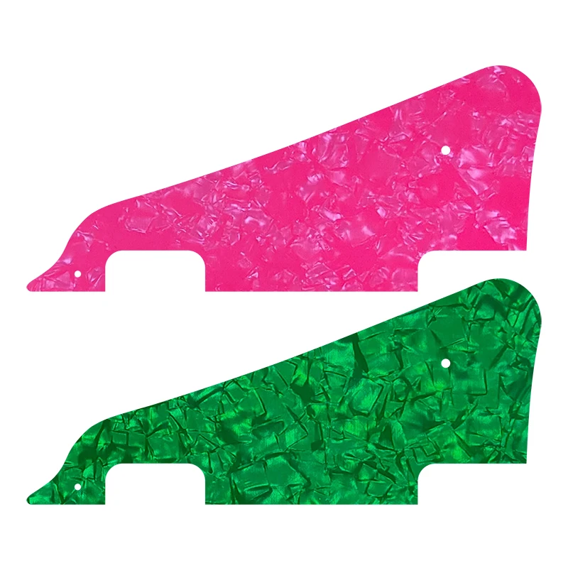 Pleroo Custom Guitar Parts-Per Us Gibson P90 Les Paul Guitar Pickguard Scratch Plate Opzioni Multicolori