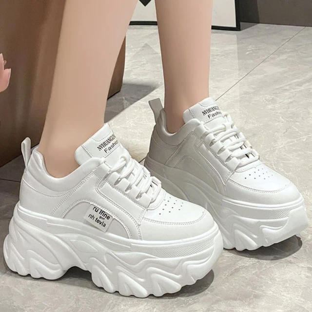 Platform Women Shoes Sneakers Women white Sports Sneakers Student Men Woman  Vulcanized Shoes Tennis Female New White Shoes - AliExpress