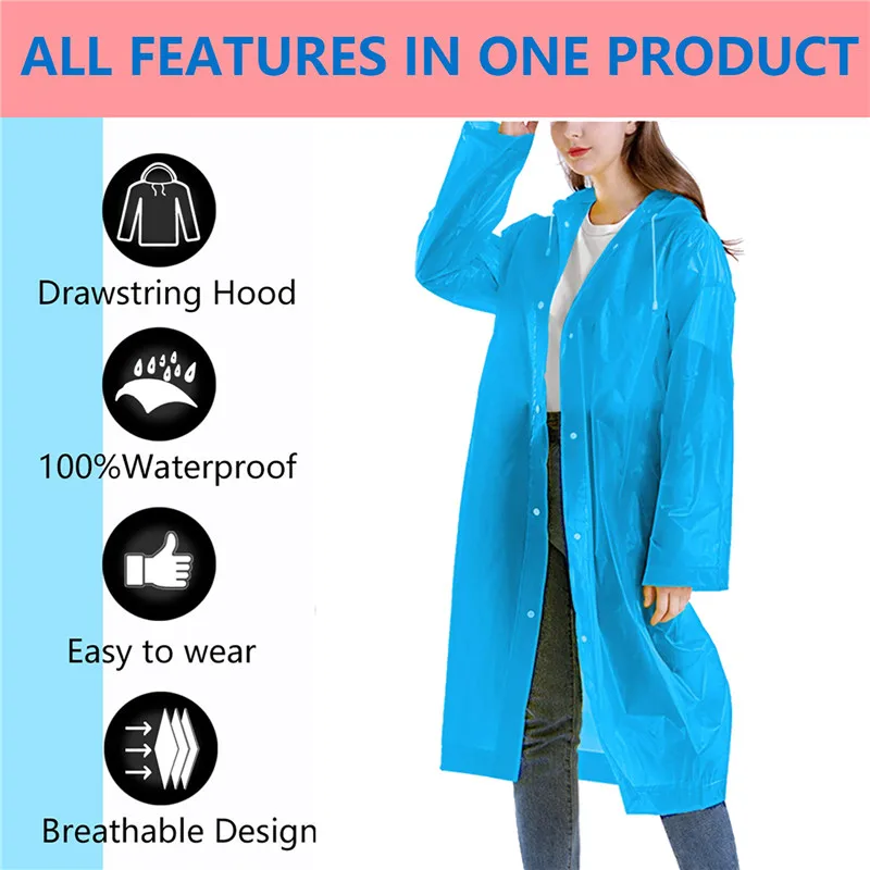 Raincoat Poncho 1PC raincoat poncho