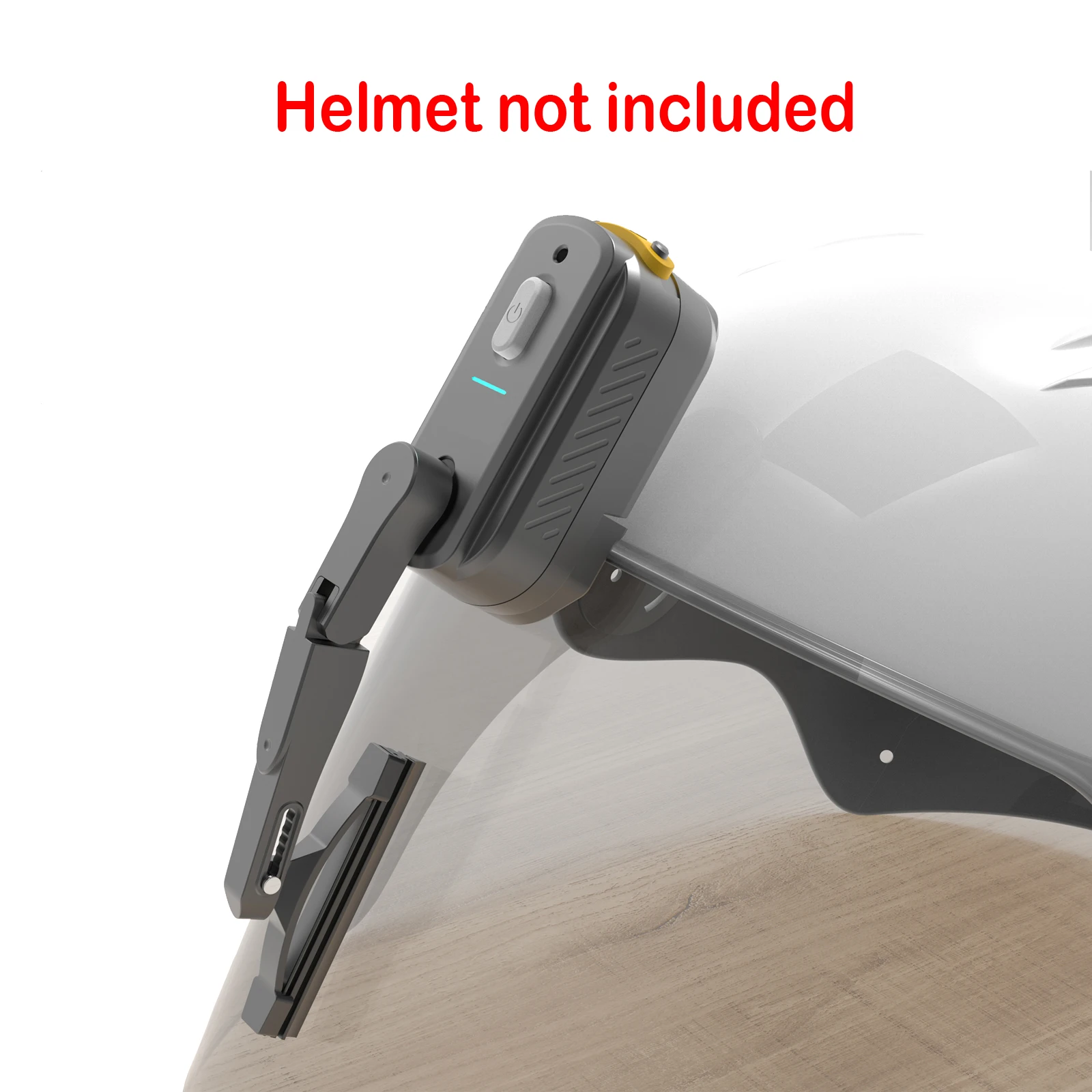 Universal Rechargeable Motorcycle Helmet Wiper