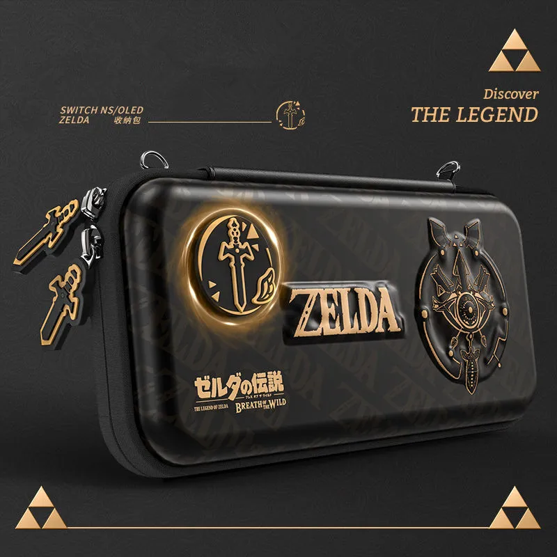 

Large Capacity Protective Carrying Case For Nintendo Switch Protective Carrying Bag for Switch Console for Game Zelda