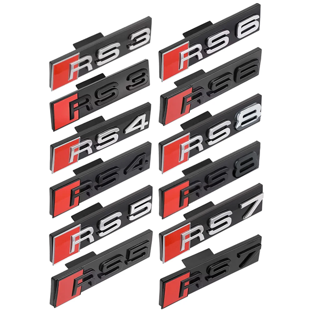 Enhanced 3D ABS Logo Car Hood Front Grille Emblem Decoration