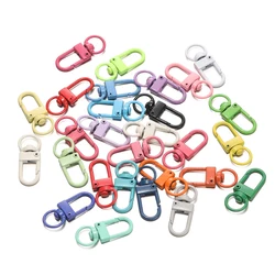 Colorful Alloy Snap Lobster Clasp Hooks for DIY Crafts - 10 - Pack Wholesale Set (Random Mixed)