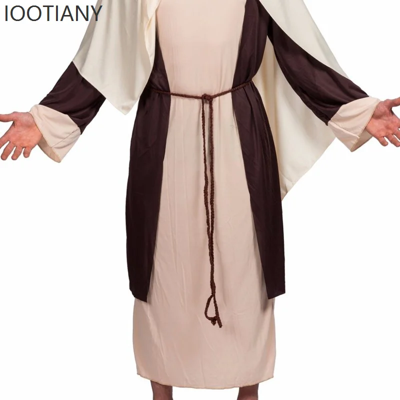 Halloween Saint Joseph Bible Religious Arabic Costume Dubai Businessman Cosplay Costume Holiday Party Stage Cosplay Masquerade