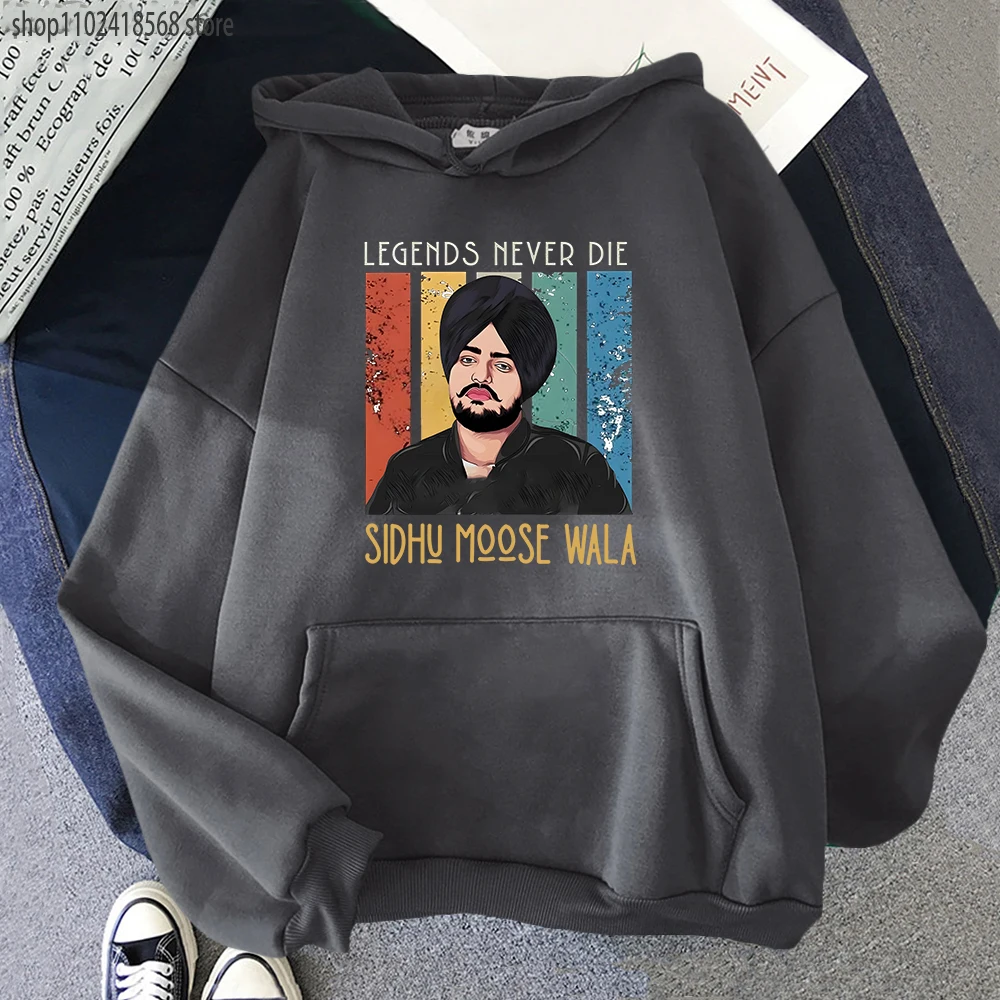 

Женские толстовки с капюшоном Legends Never Die Sidhu ELK Wala India свитер рэпер графическая Мужская Уличная одежда зимняя уличная одежда с длинным рукавом для женщин