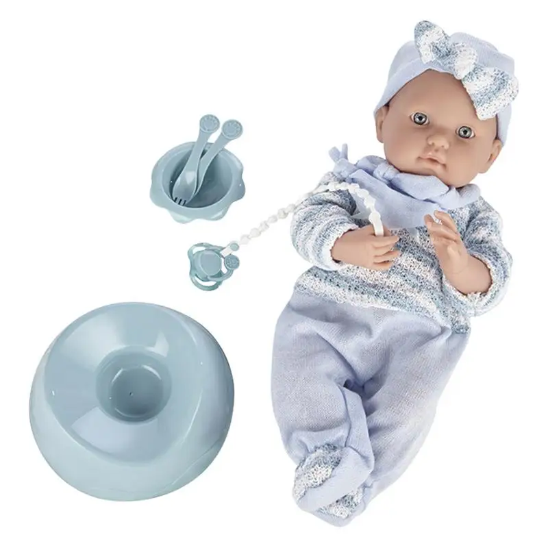 

Реалистичная кукла-малыш, подарочный набор для детей, для мальчиков и девочек от 18 месяцев, настоящая кукла-младенец, новорожденный малыш