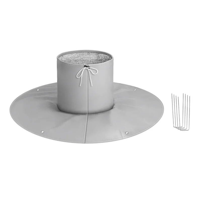 Palm Tree Root Protectors,3 Layers Tree Root Freeze Protectors With Ground Nails,Winter Frost Covers Outdoor-Y78A
