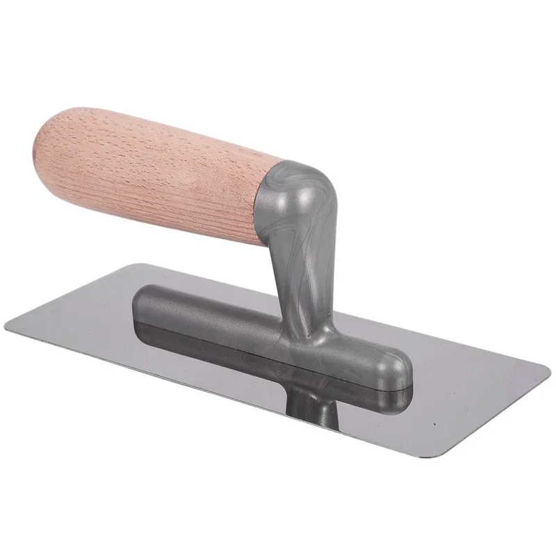2Pcs Stainless Steel Trowel Wall Shovel Putty Cement Finishing Concrete Tool