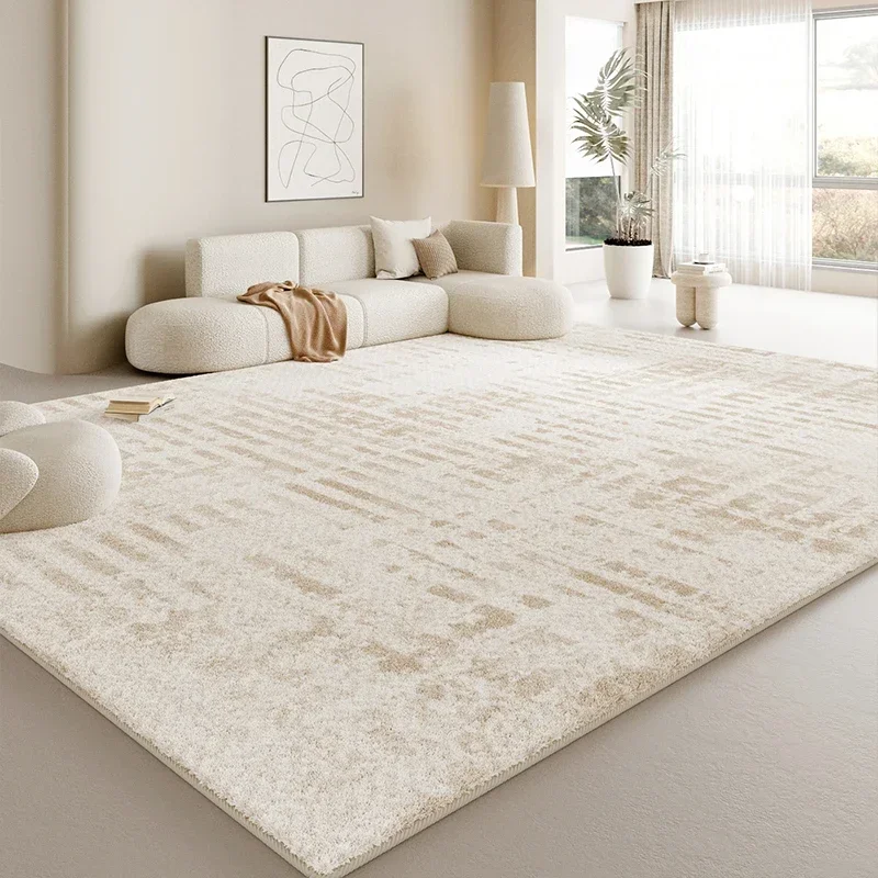 Light Luxury Living Room Decoration Carpet Large Area Rugs for Bedroom Fluffy Plush Bedside Floor Mat Thick Anti-slip Lounge Rug 3