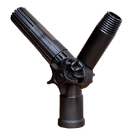 Angle Adapter with 3-Arms for Extension Pole Hinge Tip Direction Adjustable Device with Standard Germany Thread Tip 1