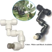 360 Adjustable Universal Spray Misting Nozzle Kit with 5M Hose For Garden Greenhouse Irrigation System Aquarium Reptile Humidity 2