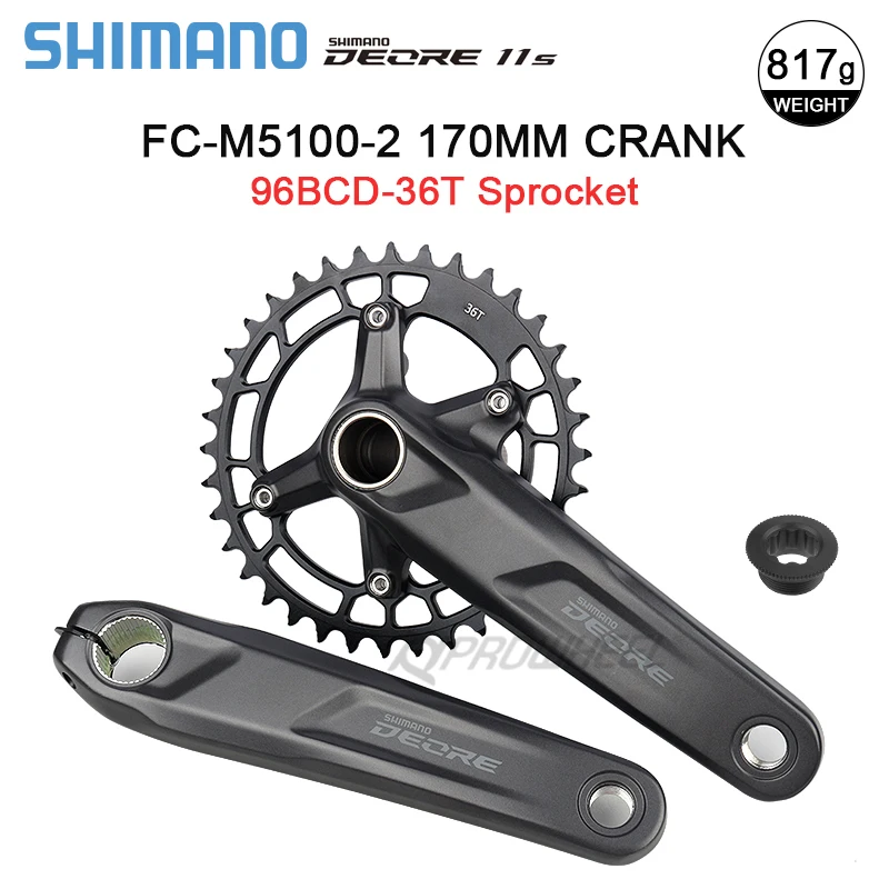 シマノ Deore FC M5100 クランクセット 1x11 スピード MTB