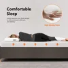 Full Size Mattress,6 Inch Gel Memory Foam Mattress in a Box,Medium-Firm,Pressure Relief&Temperature Regulation,CertiPUR 4