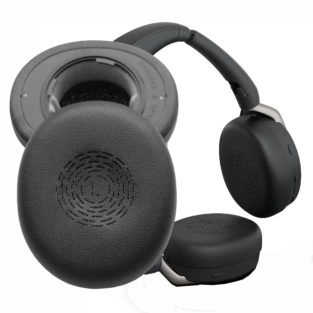 V-Mota Auricolari Compatibili Con Jabra Evolve2 65 Flex Wireless Stereo Headset (Non Fit Evolve2 65 Ms Headset) (1 Paio)