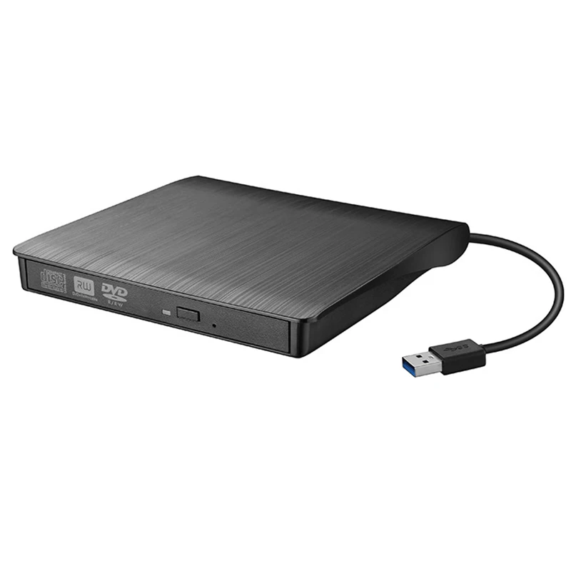 노트북 데스크탑 모바일 기기용 범용 브러시드 중립 USB 3.0 외장 DVD 버너 광학 드라이브 - 외장 드라이브