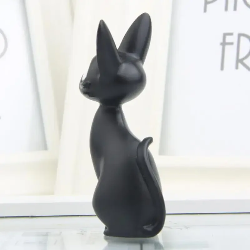 Diy Cartoon Black Cats Japanese Anime Figurine Resin Kawaii Cat Desktop Decor Fairy Garden Miniatures Home Decor ornament crafts,miniature figurines,resin ornaments,miniature ornament,resin crafts,anime figure toy,cat figurine decoration,desk decor,cat figurines