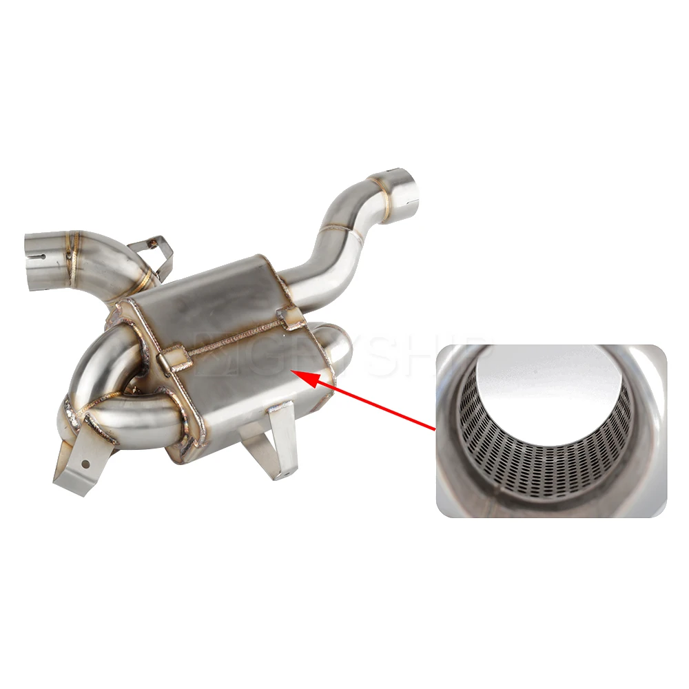 Exhaust Muffler Link Pipe Slip-on For Ducati Multistrada V4 2021 2022 2023 Multistrada V4S / Pikes Peak Escape Motorcycle - Image 5