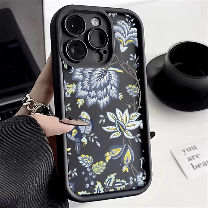 Sunflowers Printed Matte Phone Case - Soft Bumper Cover with Vibrant Floral Design