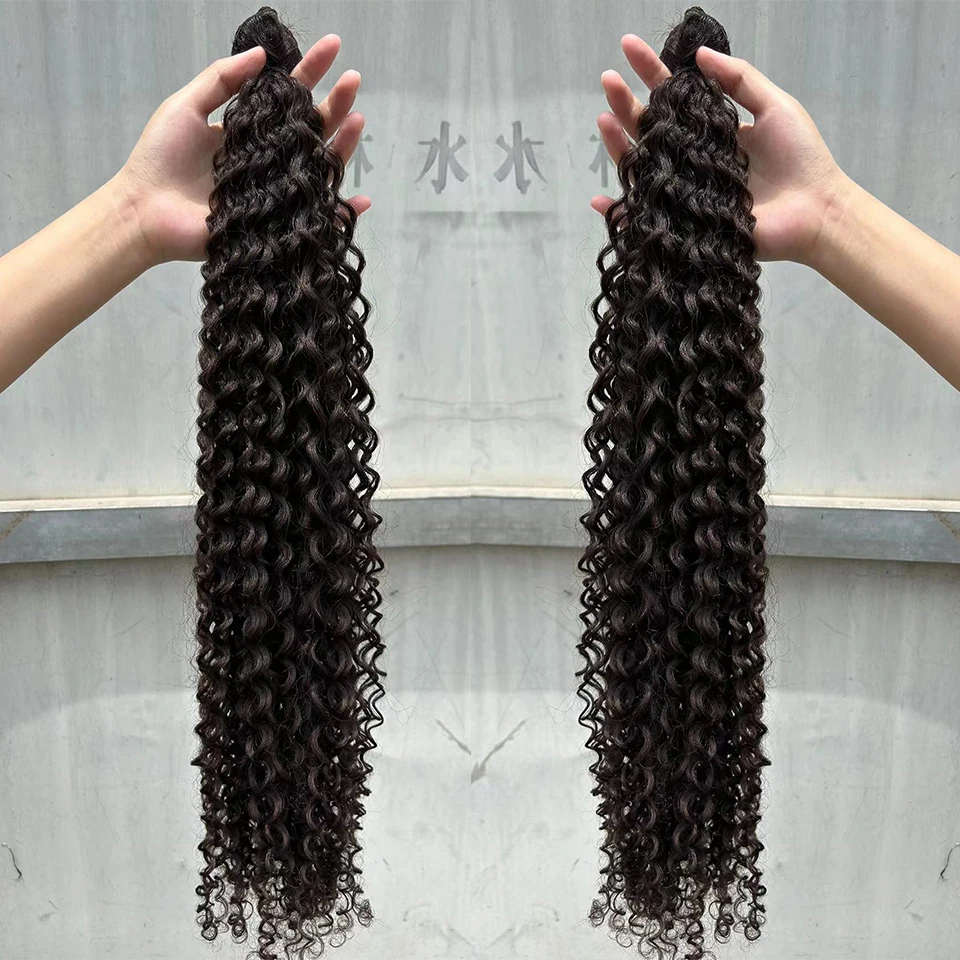 Curly Hair Extensions Synthetic Hair Water Wave Bundles for Women hair extensions