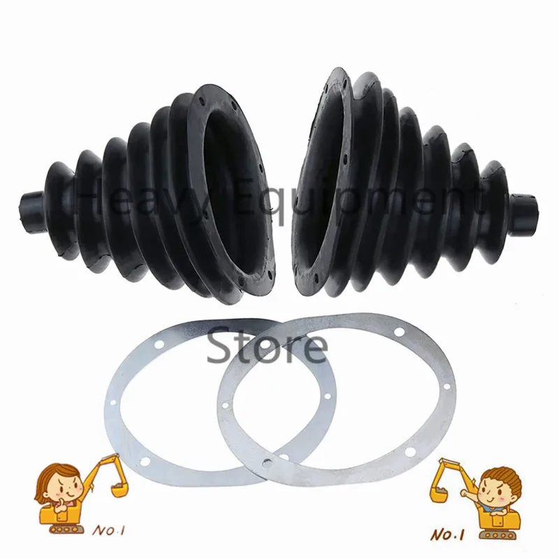 Rubber Boot Steering Arm 2PCS Rubber Boot Steering Arm 6532127 for Bobcat Skid Steer 883 943 953 963 S130 S150 S160 S175 S185 T190 T200 T250 730 731 732