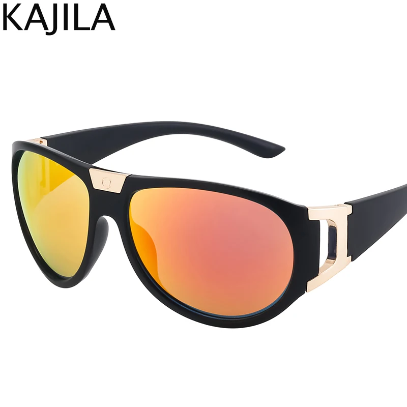 

Y2K Sports Punk Sunglasses Women 2024 New Trendy Goggle Retro Sun Glasses For Men Oversized Round Eyewear Cycling Shades UV400