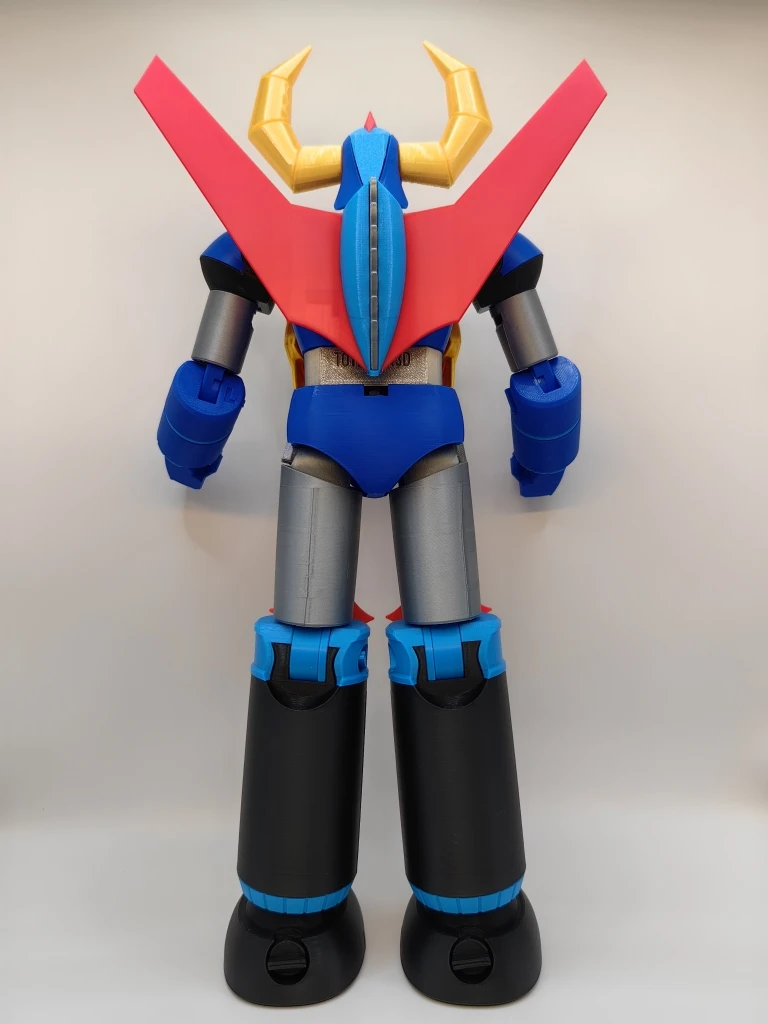 Fully-Movable Gaiking Super Robot Cosmic Flng Dragon Collectible Figure Japanese Brand 3D Printed Iron Man 28 Number Model Toy