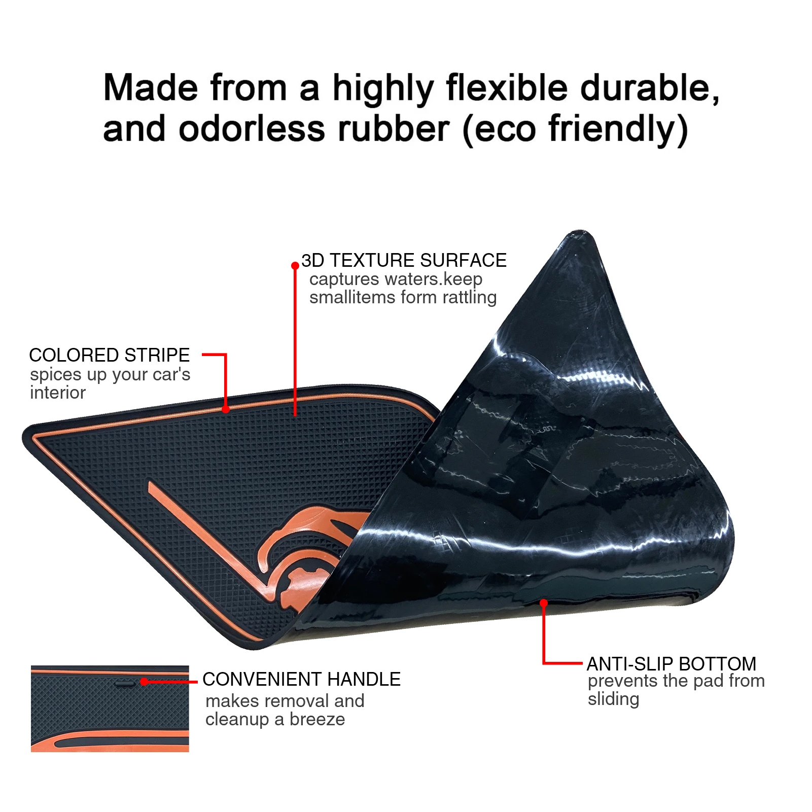 Car Coaster 26pcs Non-Slip Cup Coaster Slot Pad For Volkswagen VW ID. Buzz ID Buzz