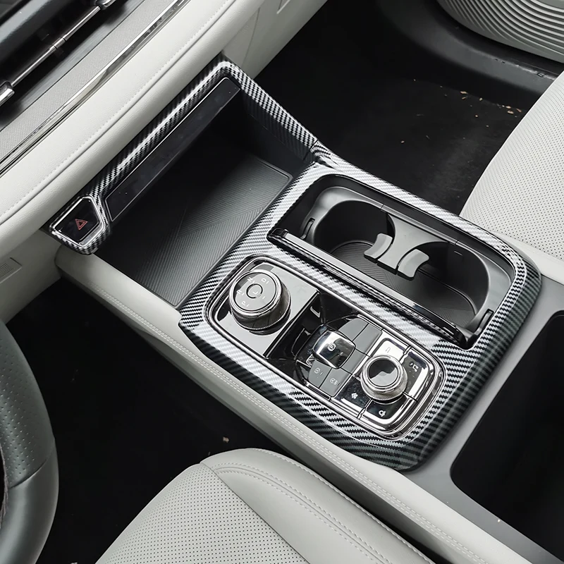 For Ford Equator ABS Central Control Gear Panel Decorative Cover Plate