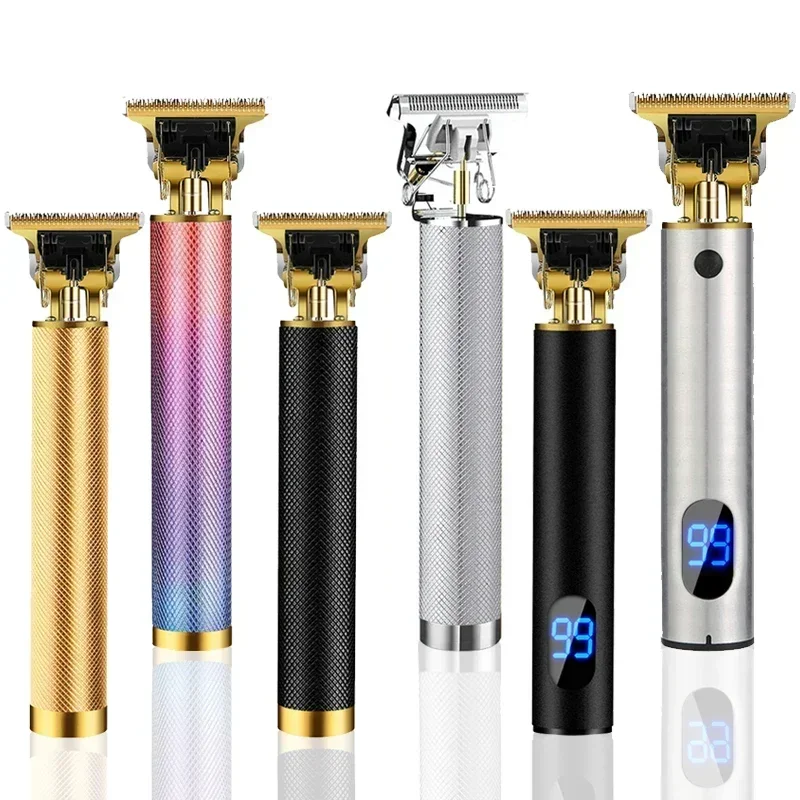 

Barber Retro Hair Trimmer Professional Razor Trimmer Cut Machine Wireless Hair Clipper Beard Man Shaving N1