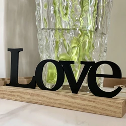 Inspirational Black Wooden Table Sign - Motivational Decor Accent - HUSTLE