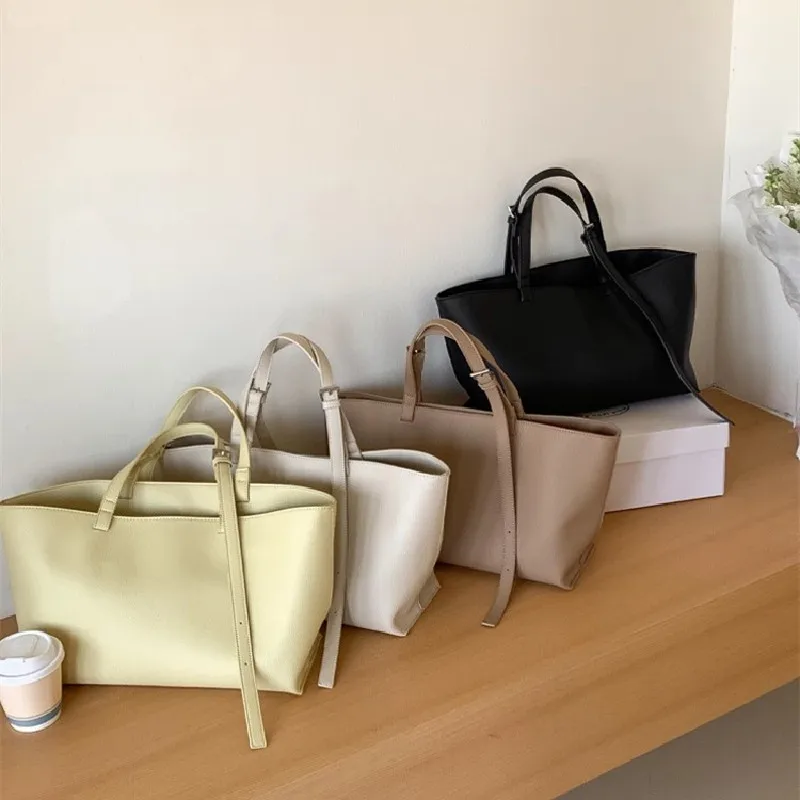 Fashion Tote Bag Women's Large Capacity Simple Women Handbags Commuter Casual all-in-one Shoulder Bag Bolso Mujer