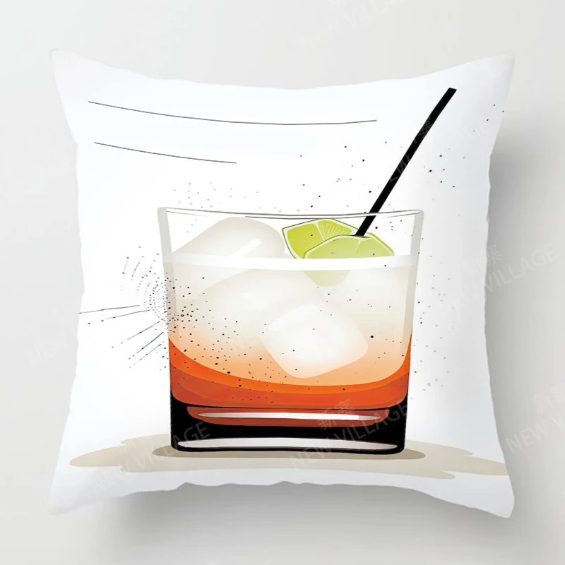 Modern Decorative Cushion for Home Living Room Decor Throw Pillow Cover 45*45 40x40cm 60x60cm 45x45cm 50x50cm sofa food 40*40 6