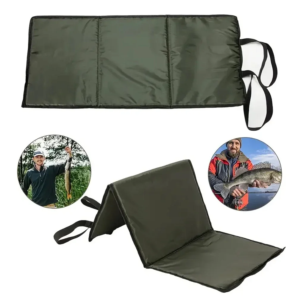 3-Layer Multipurpose Foldable Fishing Unhooking Pad with Breathable Sponge Cushion for Comfortable Outdoor Use for Carp Fishing