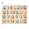 Wooden Puzzle Kids Shape Puzzle Educational Wooden Peg Puzzle Board for Toddlers Sea Numbers Alphabet Fruits Dinosaurs Shapes 4