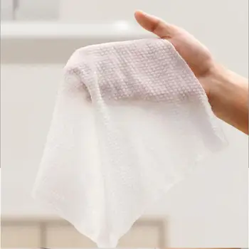 20PCS Magic Compressed Cotton Coin Towel Reusable Wipes For Travel Face Hair Beach Kitchen Bathroom Home Portable