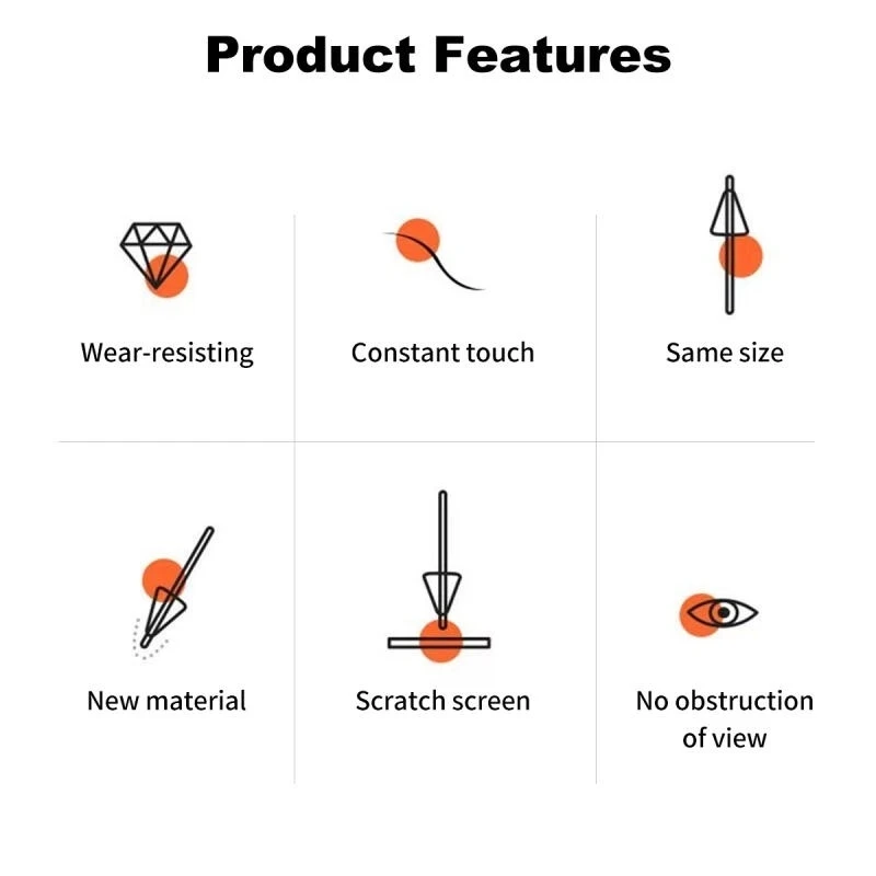 For Xiaomi Pad 6 / 6 Pro Tablet Stylus Replacement Tip Nib Tablet Accessories