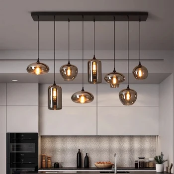 Modern home decor ring led lights pendant light lamps for living room Chandeliers for dining room hanging light indoor lighting 1
