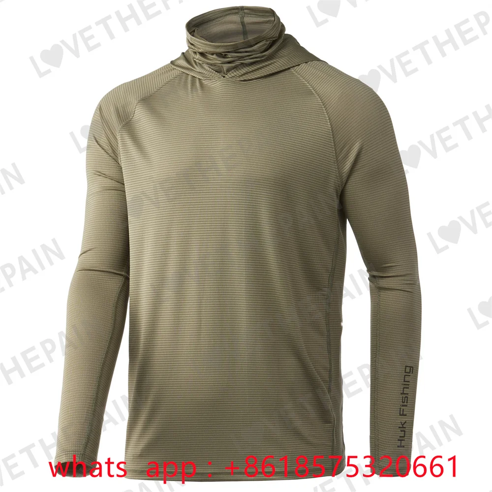 HUK Custom Fishing Shirt Long Sleeve K Way Jackets And T Shirt With UV  Protection For Mens Summer Wear Size 50 From Ai789, $22.1