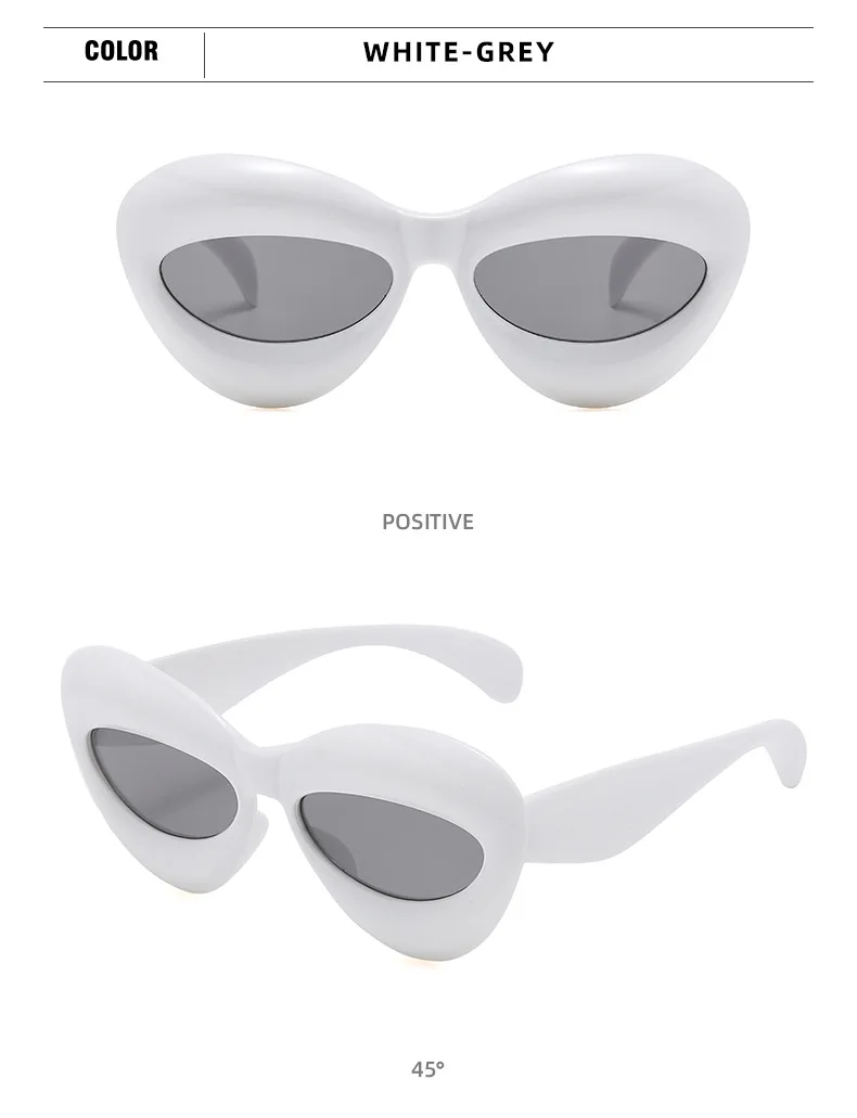 Lunettes De Soleil Enveloppantes Y2k - France