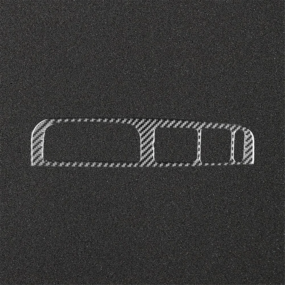 For Golf 4 MK4 1999-2004 LHD Soft Carbon Fiber Car Door Window Lift Switch Button Frame Cover Trim Accessories