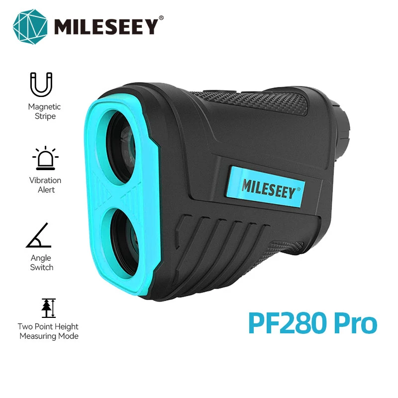MiLESEEY PF280 Pro Golf Laser Rangefinder 600M telescopio Range finder