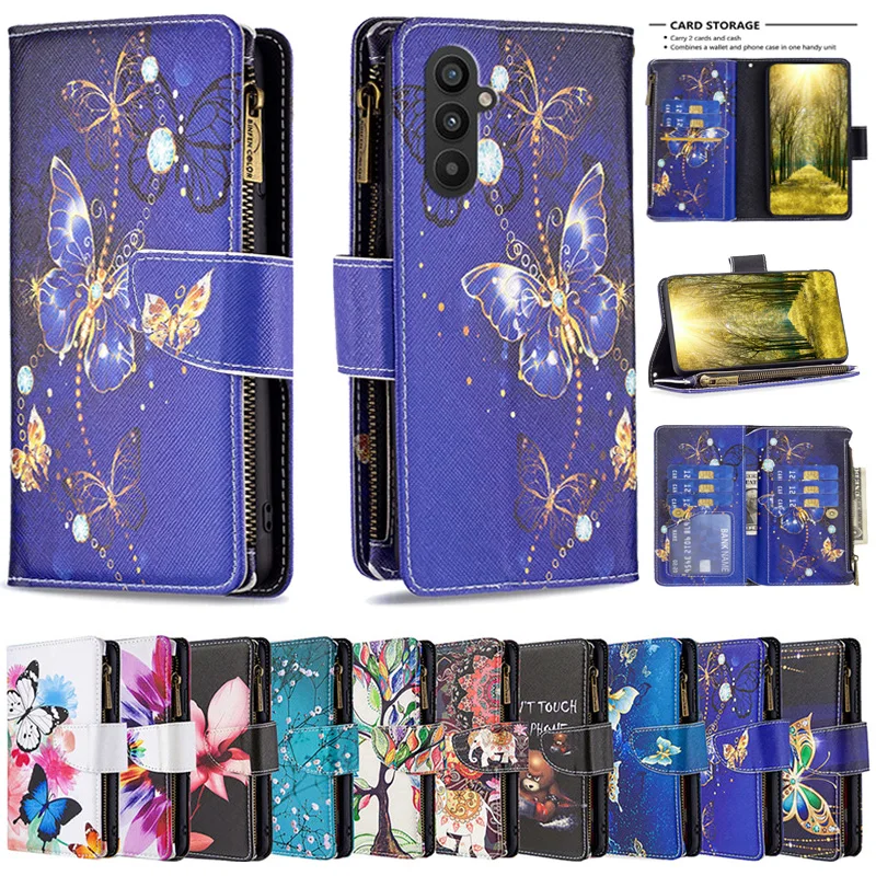 Nota 20 Per Samsung Galaxy Note 20 Custodie In Pelle Per Samsung Note 20 Ultra Note 10 Lite Plus Porta Carte Con Cerniera Portafoglio Cover