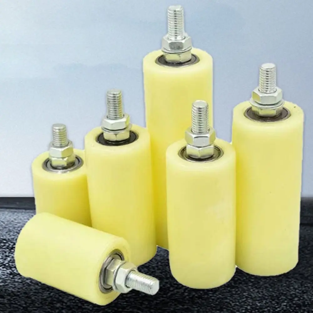 Thickened Slide Gate Guide Roller Steel Roller Bearing Guiding Wheels 1PC for Sliding Gate
