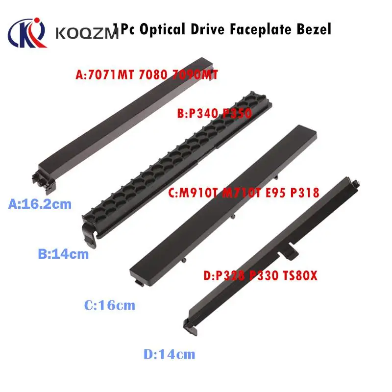 

1PC Optical Drive Faceplate Bezel Cover Replacement For Dell Optiplex 7071MT 7080 7090MT Repair Part For Lenovo P318 330 340 350