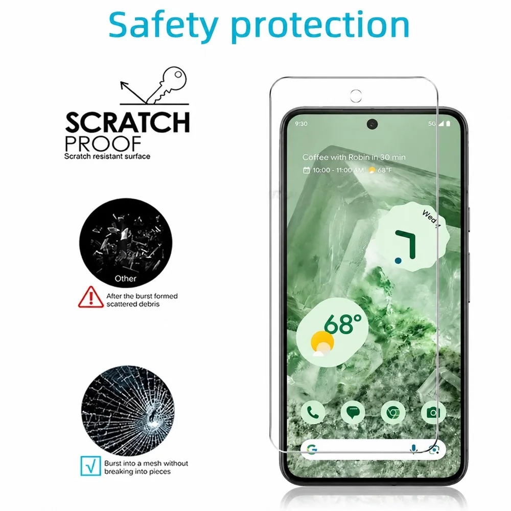 Premium Tempered Glass Screen Protector - 5 Pack