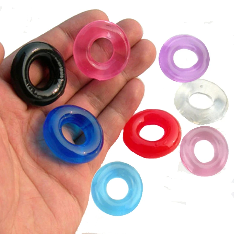 Anello Del Pene Del Pene Maschile In Silicone Per Gli Uomini Ritardare L'Eiaculazione Pene Rigido Estensore Erettile Anelli Del Pene Per Adulti Gay Lo