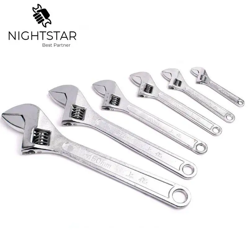 Details about   Profession Multi-Function Universal Adjustable Key Wrench Set Snap Hand Tool Nut